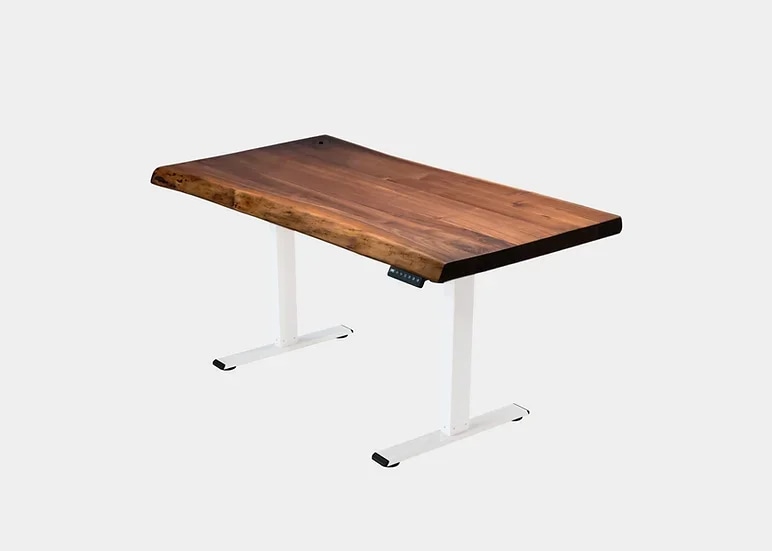 Boosting Work Efficiency with an Elektrisch Höhenverstellbarer Schreibtisch: The Dark Walnut Edition