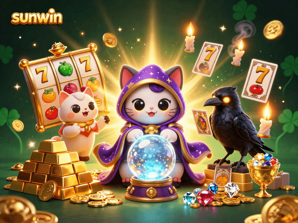 Win big with sunwin at an immersive slots arcade filled with golden treasures.