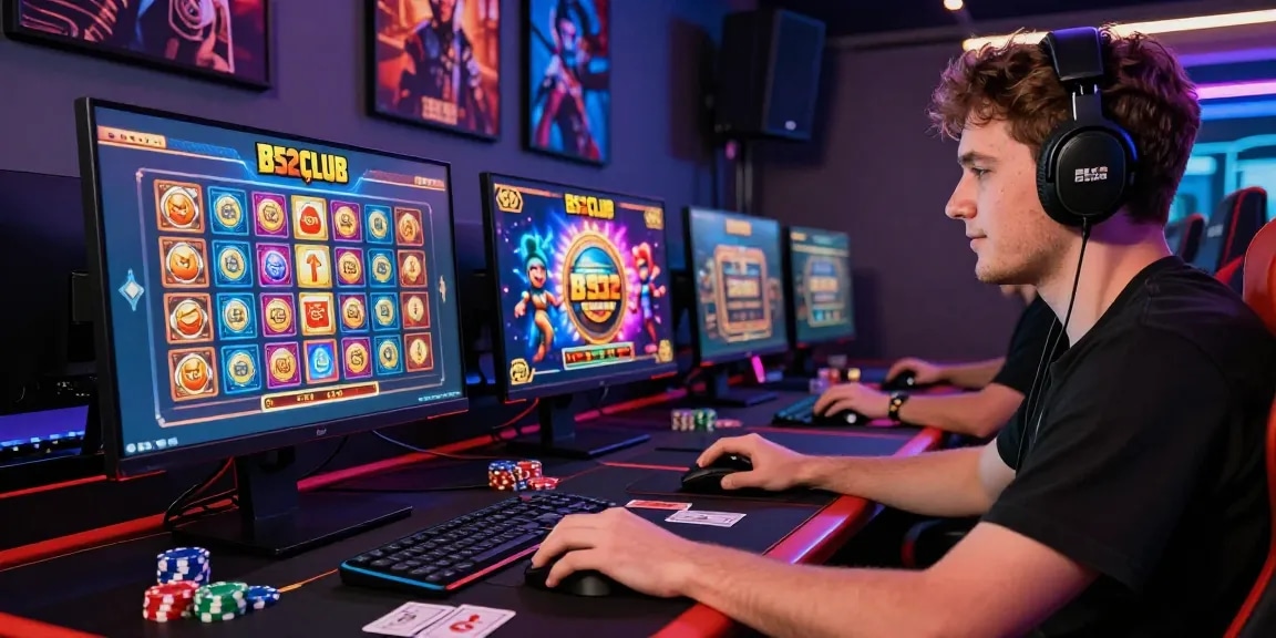 Engaging online gaming scene at https://b52club.radio.fm/ with vibrant graphics, player in action.
