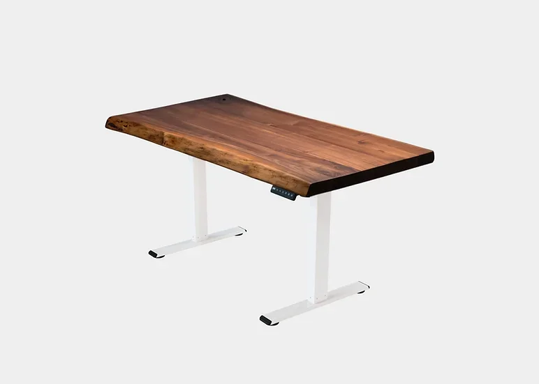 Boosting Work Efficiency with an Elektrisch Höhenverstellbarer Schreibtisch: The Dark Walnut Edition