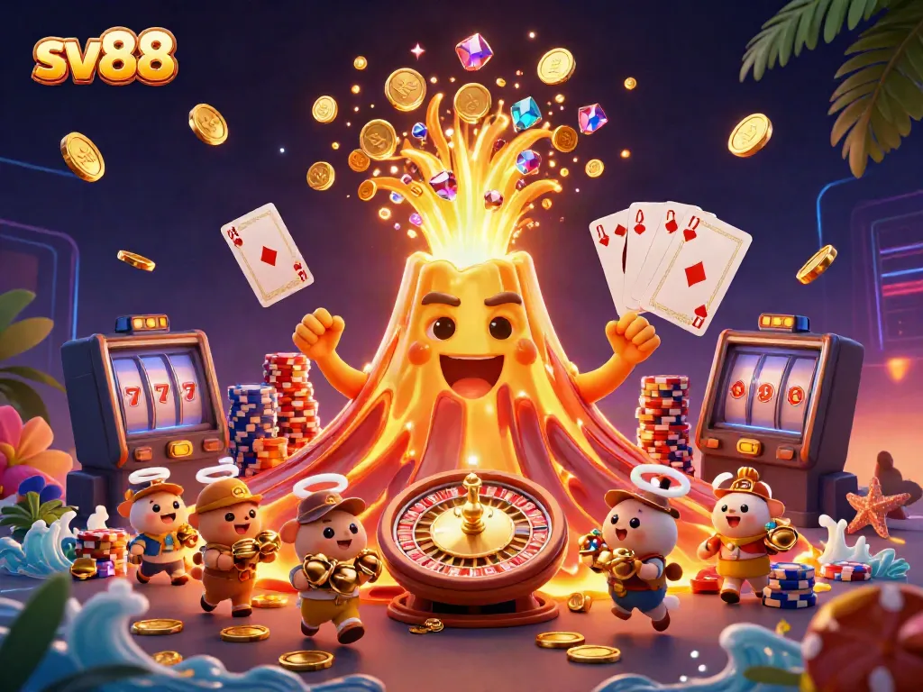 Catch winning coins and gems with sv88's exciting casino experience.
