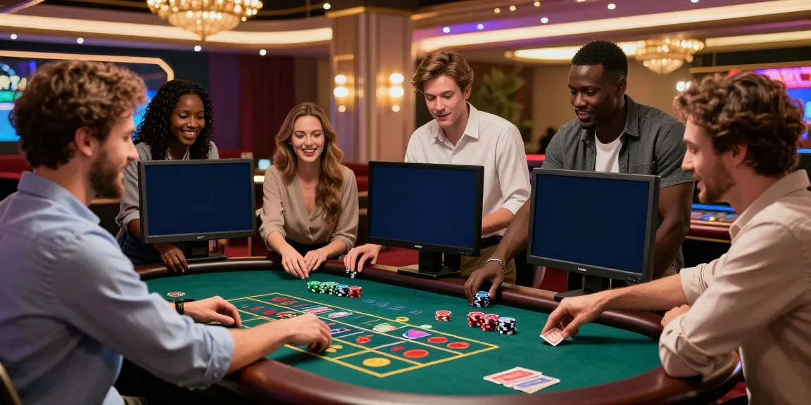 Engaging online casino experience at https://nbet.page/ showcasing players enjoying roulette with live dealers and vibrant ambiance.