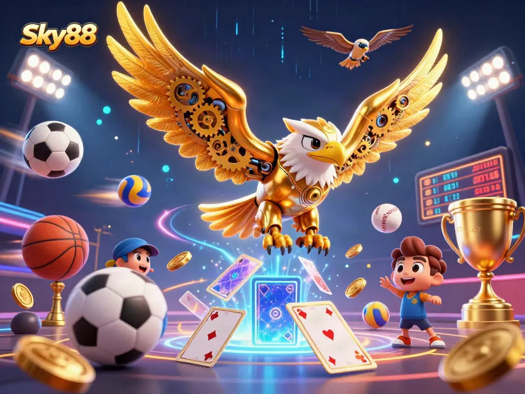 Engage with Sky88's thrilling casino games featuring diverse betting options and interactive elements.